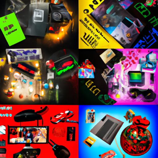 The image would show a collage of various products that can be found for under $25 on Black Friday. It would include items such as electronics, clothing, household goods, and toys. The products would be displayed in a visually appealing arrangement, showcasing the variety and diversity of deals available within the specified budget.