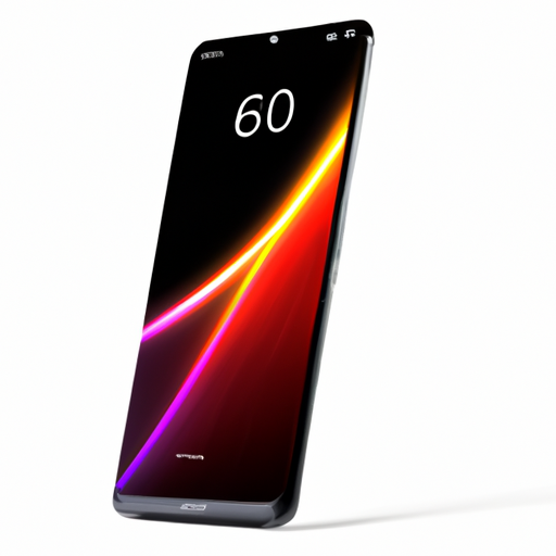 The image would showcase a sleek smartphone with a dynamic, futuristic design. The focus would be on the device's vibrant display, which presents a variety of color options to choose from. The alert slider, now located in a prominent position, would be highlighted to indicate its significance. Overall, the image would exude a sense of modernity and sophistication.