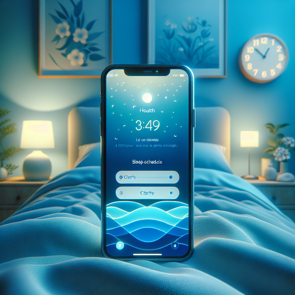 Mastering Sleep Management: A Complete Guide to Setting Up Sleep Schedules in iOS for Improved Health